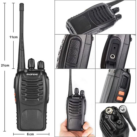 Radio Walkie Talkie BF-888S®